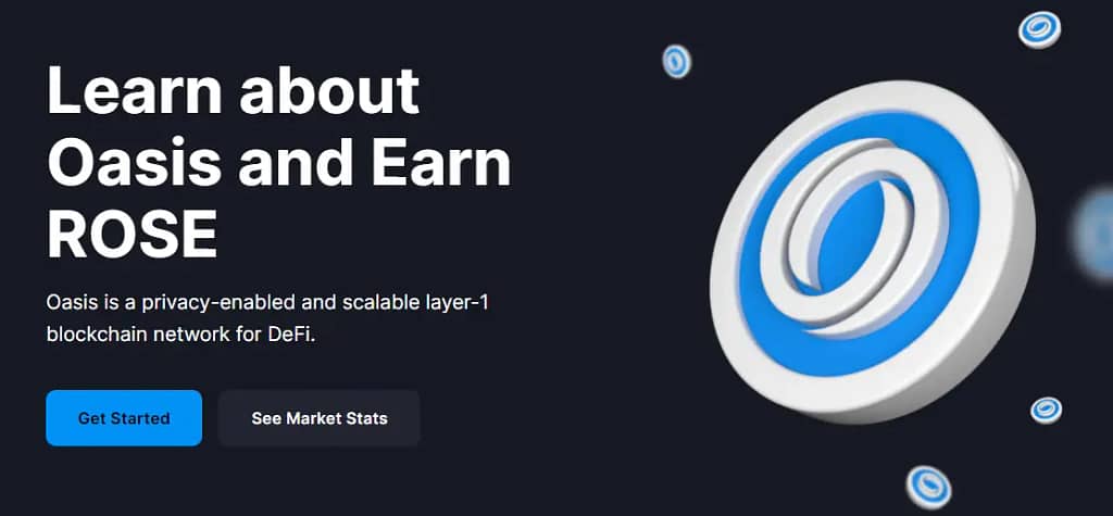 coinmarket cap learn and earn ROSE
